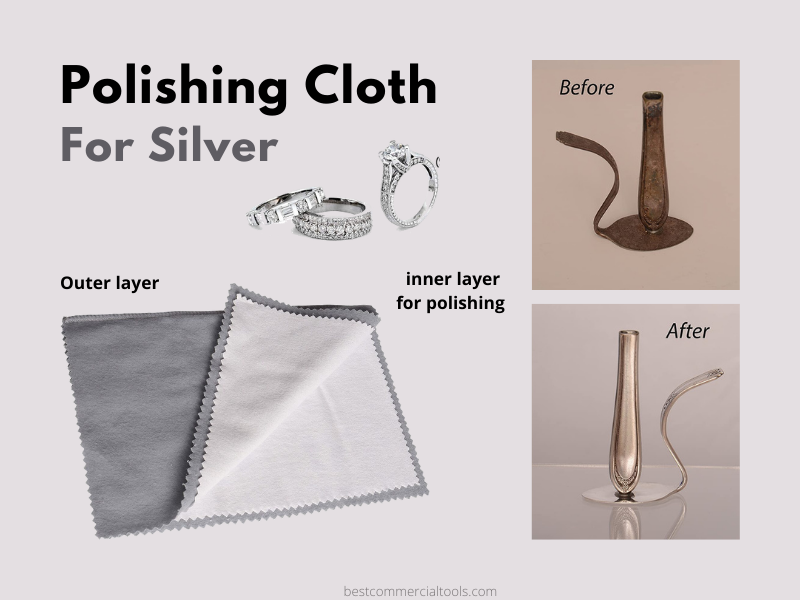 polishing cloth for silver